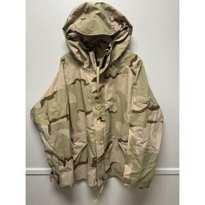 New Old Stock Desert DCU Camo Gore-Tex Wet Weather ECWCS Parka Extra Large